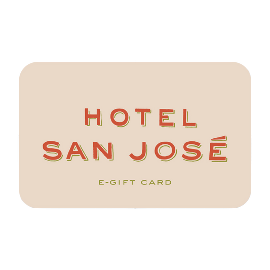Hotel San Jose Gift Card