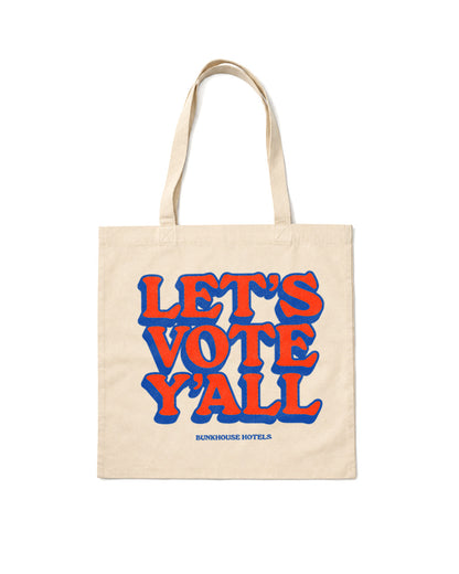 Bunkhouse Vote Y'all Tote
