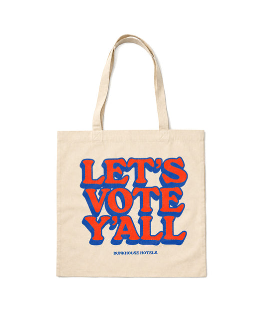 Bunkhouse Vote Y'all Tote