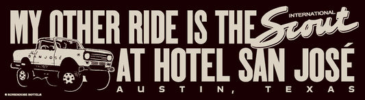 My Other Ride... Bumper Sticker
