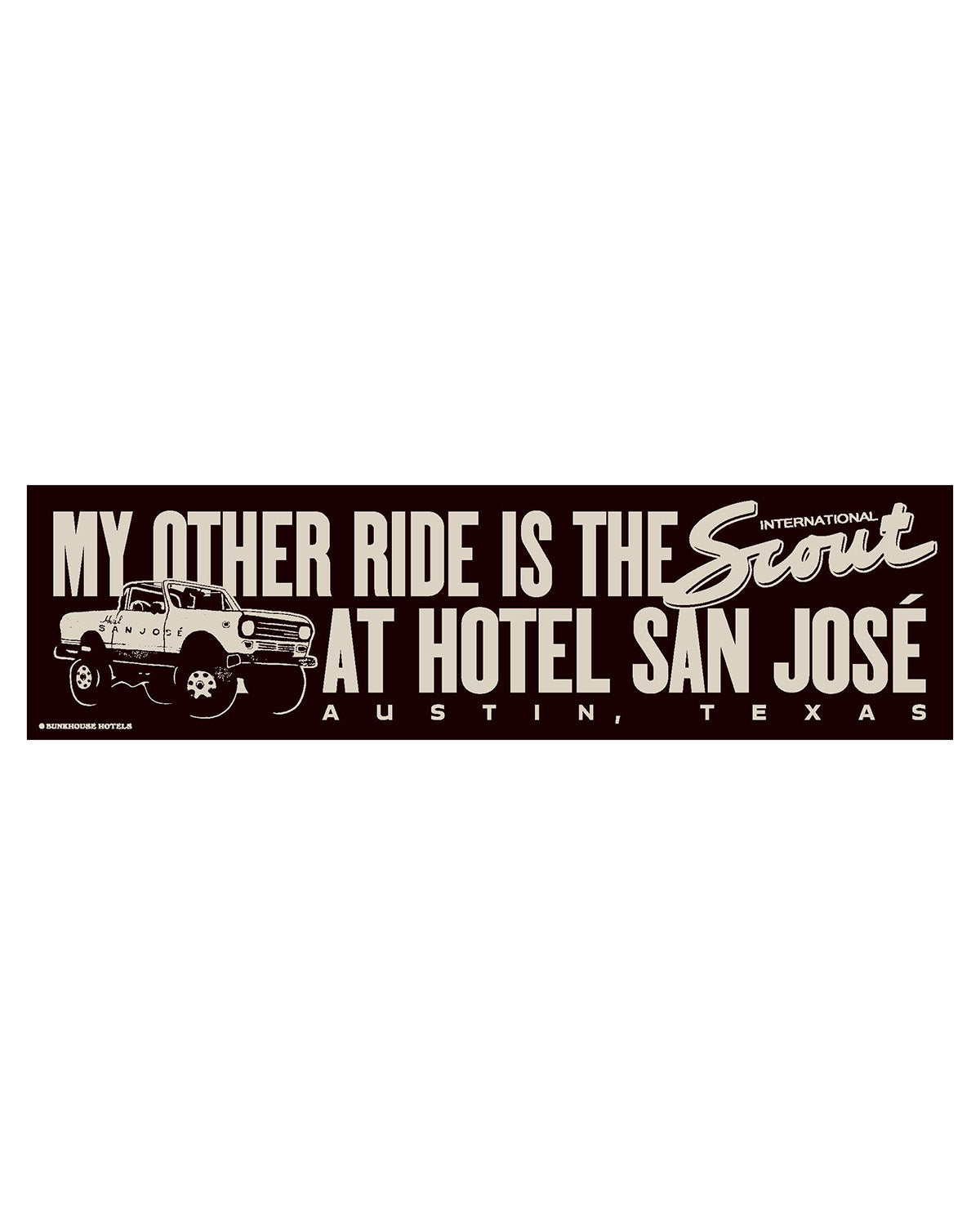 My Other Ride... Bumper Sticker