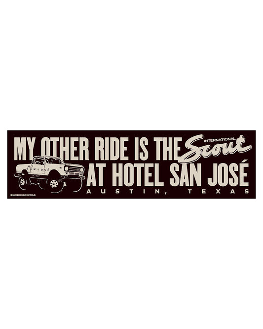 My Other Ride... Bumper Sticker