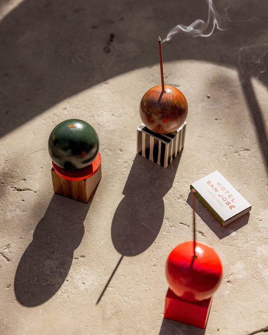 R-KI-TEKT Wooden Incense Holder