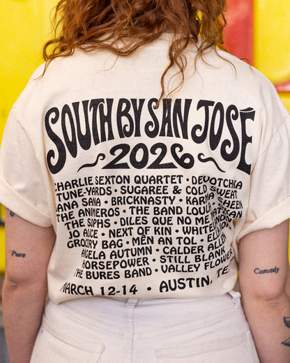 2026 SXSJ Tee Ivory