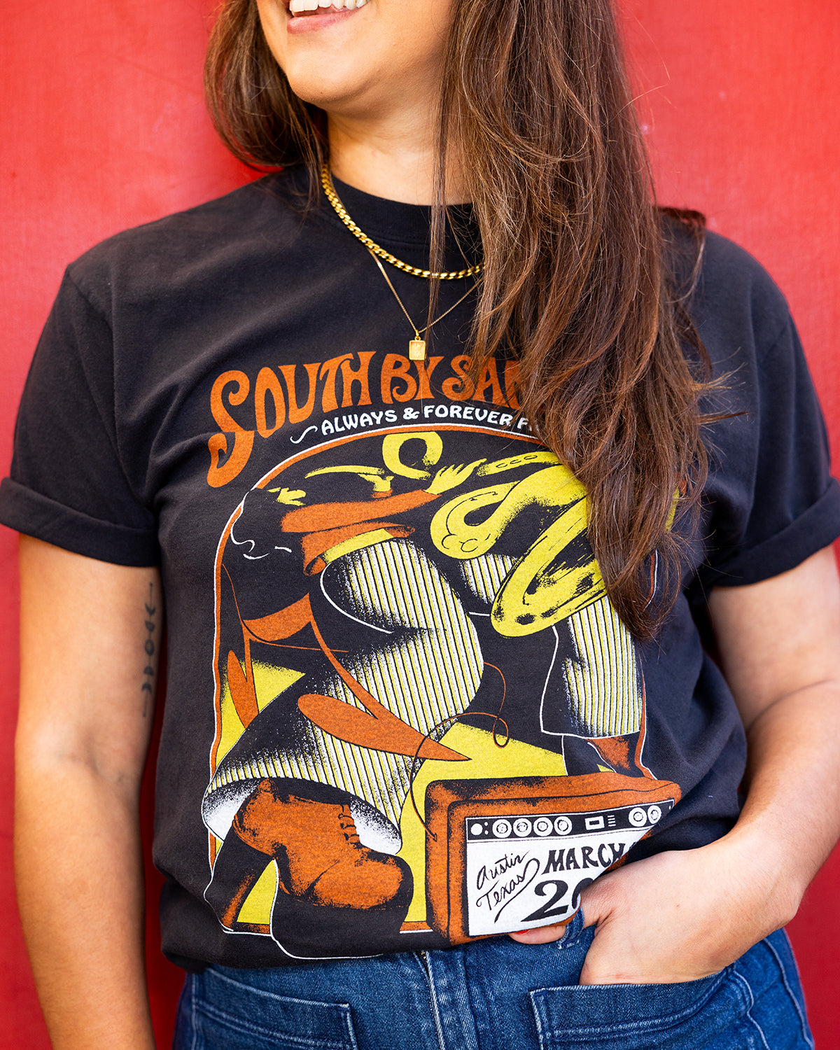 2026 SXSJ Tee Black