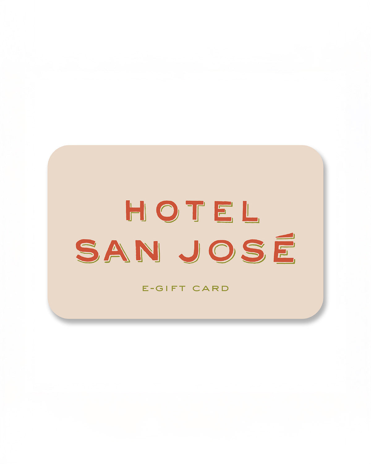 Hotel San José Gift Card