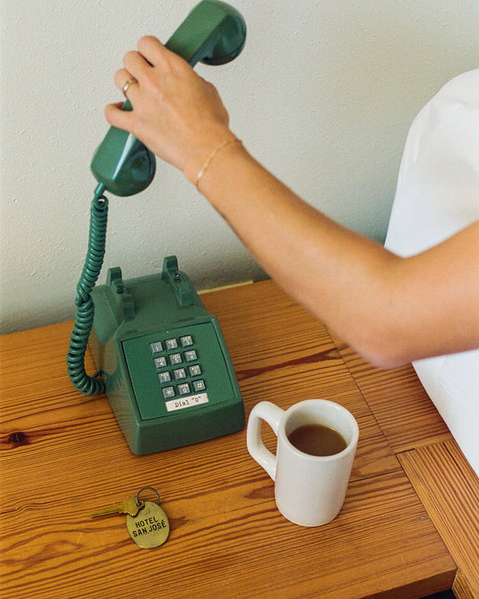 Hotel San José Brass Keychain