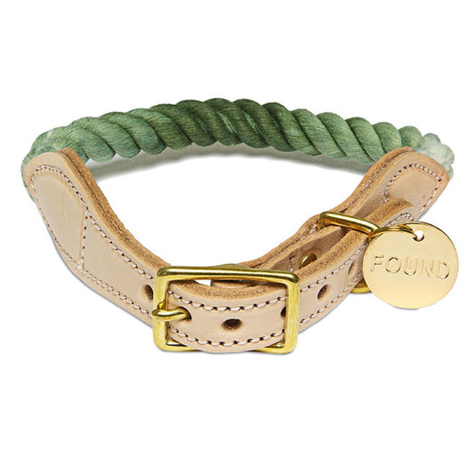Olive Ombre Dog Collar