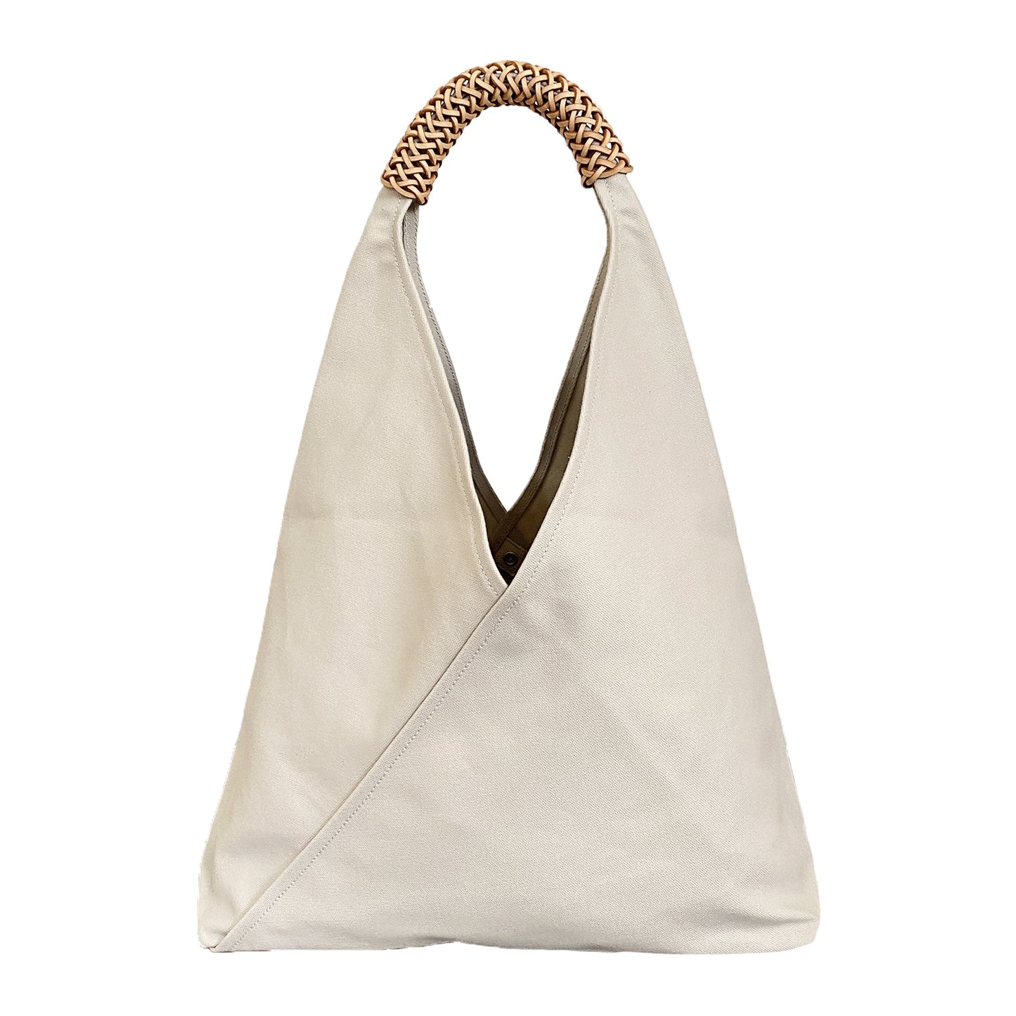 Large Woven Triangle Bag x Kamaro'an